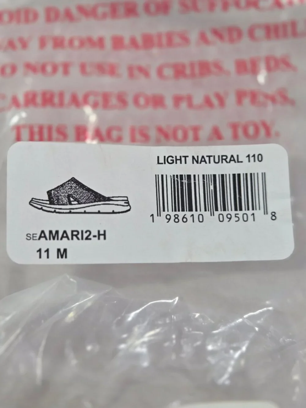 Easy Spirit Amari Sporty Flat Slide Sandals - Light Natural